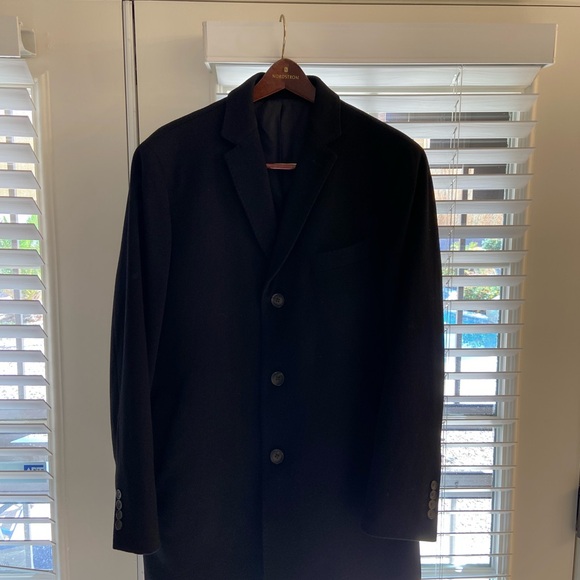 Beautiful Men’s Winter Coat in Wool Cashmere by Cardinal of Canada NEW - Picture 2 of 13